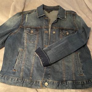 Distressed Jean Jacket